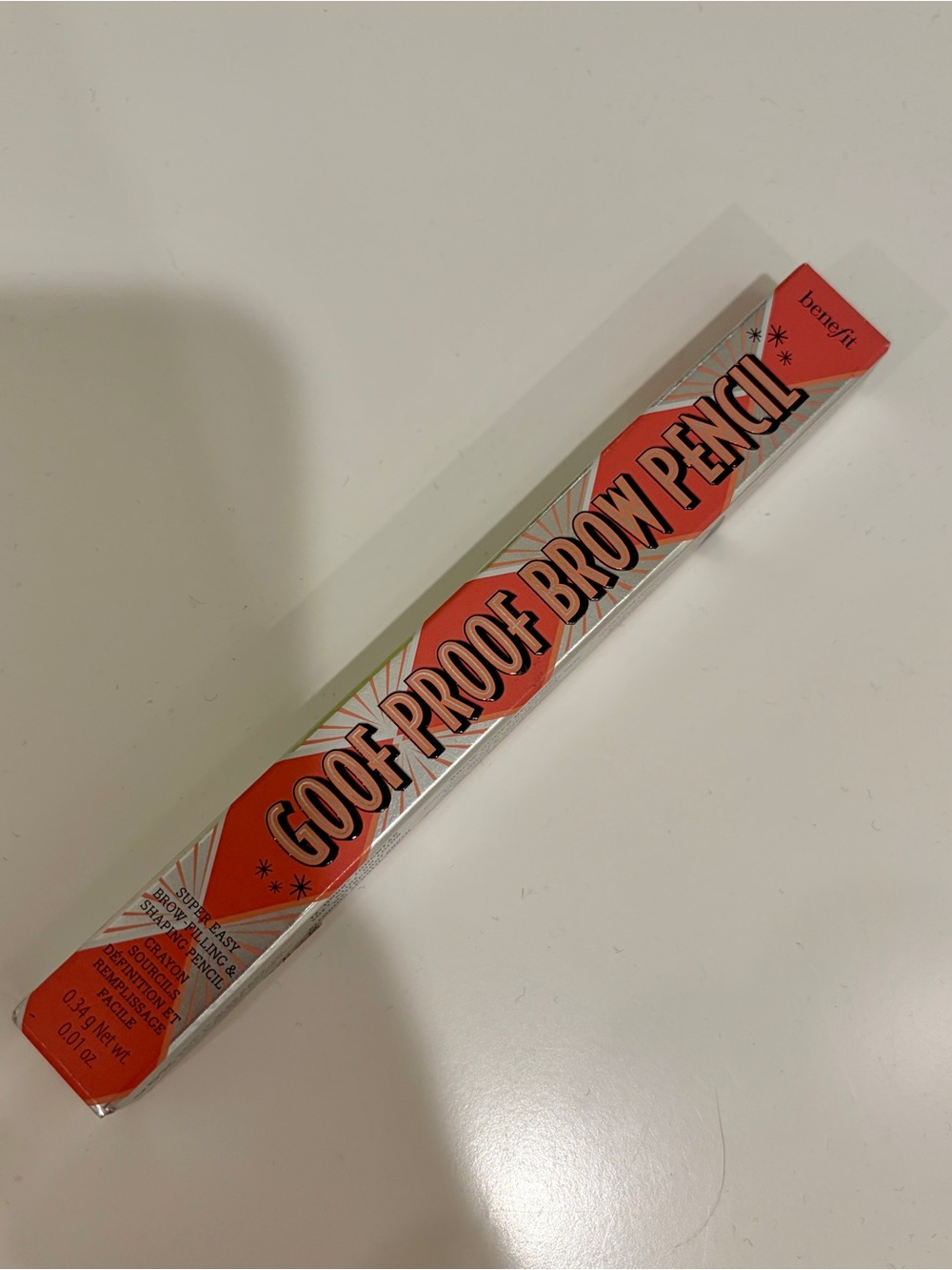 BNIB BENEFIT Goof Proof Brow Pencil Super Easy Brow-Filling Shaping Pencil 3